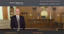 Desktop Screenshot of easternmainelaw.com